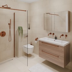 Koper Japandi Badkamer 180x220 cm